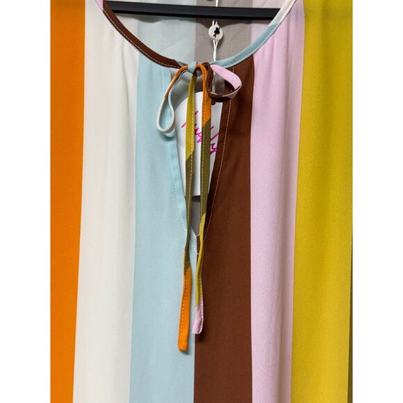 NWT BUDDY LOVE Cora Caftan Dress, Multi, Sz M/L - Picture 5 of 12